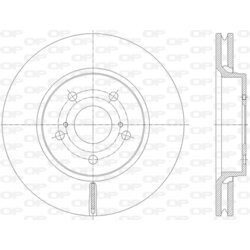 Brzdový kotúč OPEN PARTS BDR2849.20