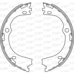 Sada brzdových čeľustí OPEN PARTS BSA2270.00