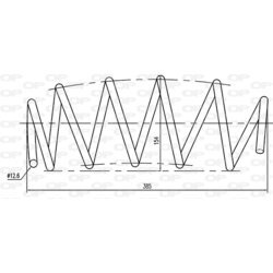 Pružina podvozku OPEN PARTS CSR9070.00