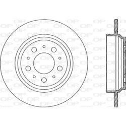 Brzdový kotúč OPEN PARTS BDR1963.10