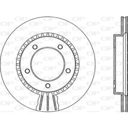 Brzdový kotúč OPEN PARTS BDA2113.20