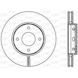 Brzdový kotúč OPEN PARTS BDA2403.20