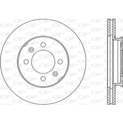 Brzdový kotúč OPEN PARTS BDR1051.20