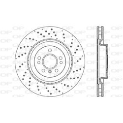 Brzdový kotúč OPEN PARTS BDR2697.20