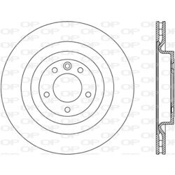 Brzdový kotúč OPEN PARTS BDR2793.20