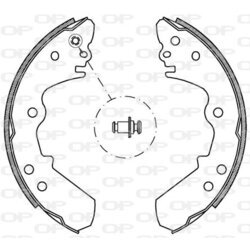 Sada brzdových čeľustí OPEN PARTS BSA2139.00