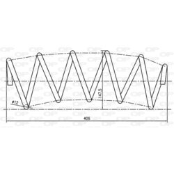 Pružina podvozku OPEN PARTS CSR9019.02