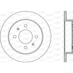 Brzdový kotúč OPEN PARTS BDR2016.10