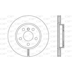 Brzdový kotúč OPEN PARTS BDR2759.20