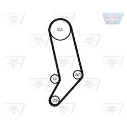 Vodné čerpadlo + sada ozubeného remeňa OPTIBELT KT 1218 W2 - obr. 2