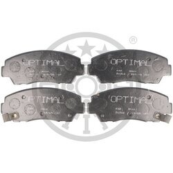 Sada brzdových platničiek kotúčovej brzdy OPTIMAL 9444
