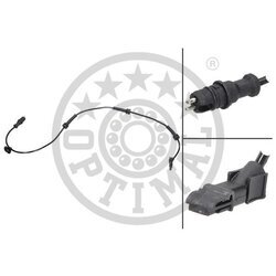 Snímač počtu otáčok kolesa OPTIMAL 06-S131