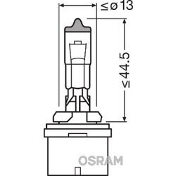 Žiarovka pre hlavný svetlomet OSRAM 880CBI