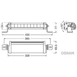 LED rampa 12V/24V 35W OSRAM LEDDL103-CB - obr. 1