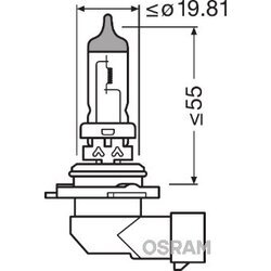 Žiarovka pre diaľkový svetlomet OSRAM 69006SBP