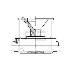 Spojka ventilátora chladenia PE Automotive 100.240-00A