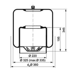 Mech pneumatického pruženia PE Automotive 084.115-71A