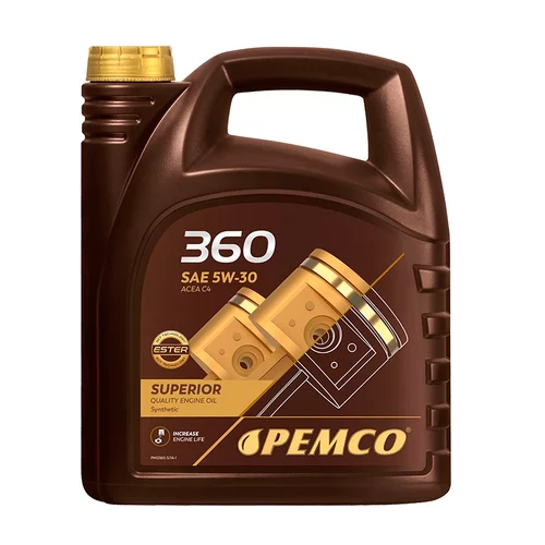 Motorový olej PEMCO 360 5W-30 C4 5L