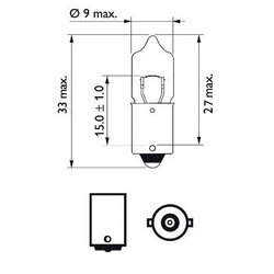 žiarovka PHILIPS 12025CP - obr. 2