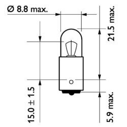 Žiarovka pre smerové svetlo PHILIPS 13929MDCP - obr. 2