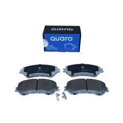 Sada brzdových platničiek kotúčovej brzdy QUARO QP0421 - obr. 1