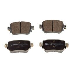 Sada brzdových platničiek kotúčovej brzdy QUARO QP0399