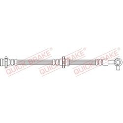 Brzdová hadica QUICK BRAKE 50.745