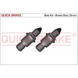 sada skrutiek, brzdový kotúč QUICK BRAKE 11677K