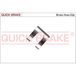 Držiak brzdovej hadice QUICK BRAKE 3216