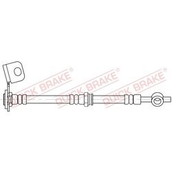 Brzdová hadica QUICK BRAKE 58.868