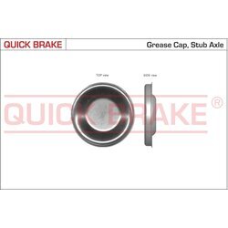 Uzatvárací/ochranný kryt QUICK BRAKE 9826