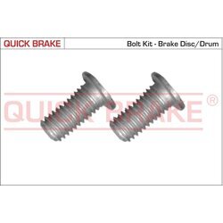 sada skrutiek, brzdový kotúč QUICK BRAKE 11672K