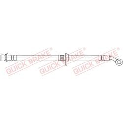 Brzdová hadica QUICK BRAKE 58.872