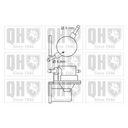 Palivové čerpadlo QUINTON HAZELL QFP79 - obr. 1