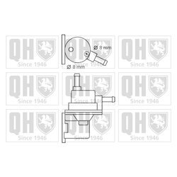 Palivové čerpadlo QUINTON HAZELL QFP15 - obr. 1