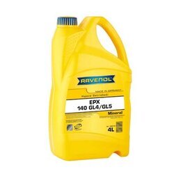 Olej do manuálnej prevodovky RAVENOL EPX SAE 140 GL-4/GL-5 5L