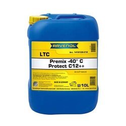 Nemrznúca kvapalina riedená RAVENOL LTC -40°C C12++ 10L