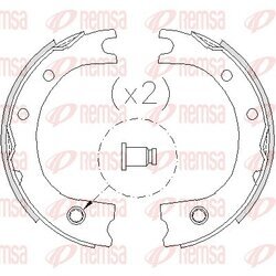 Brzdová čeľusť, parkovacia brzda REMSA 4725.00