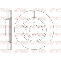 Brzdový kotúč REMSA 61229.10