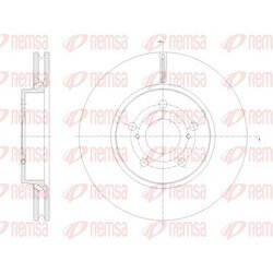 Brzdový kotúč REMSA 62134.10