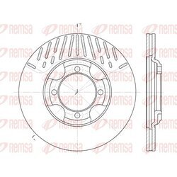 Brzdový kotúč REMSA 6381.10