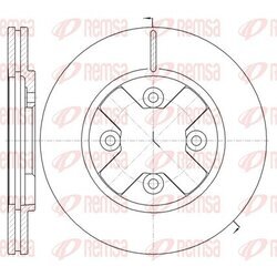 Brzdový kotúč REMSA 6145.10