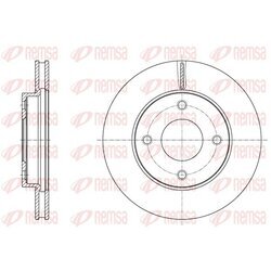 Brzdový kotúč REMSA 61716.10