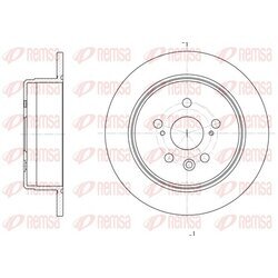Brzdový kotúč REMSA 6245.00