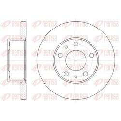 Brzdový kotúč REMSA 6473.00