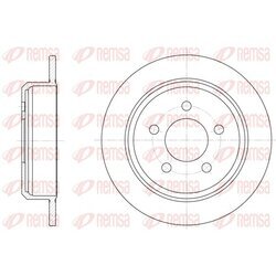 Brzdový kotúč REMSA 6913.00