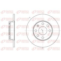 Brzdový kotúč REMSA 6057.00