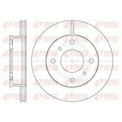 Brzdový kotúč REMSA 61241.10
