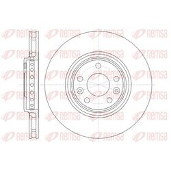 Brzdový kotúč REMSA 61345.10
