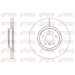 Brzdový kotúč REMSA 61546.10